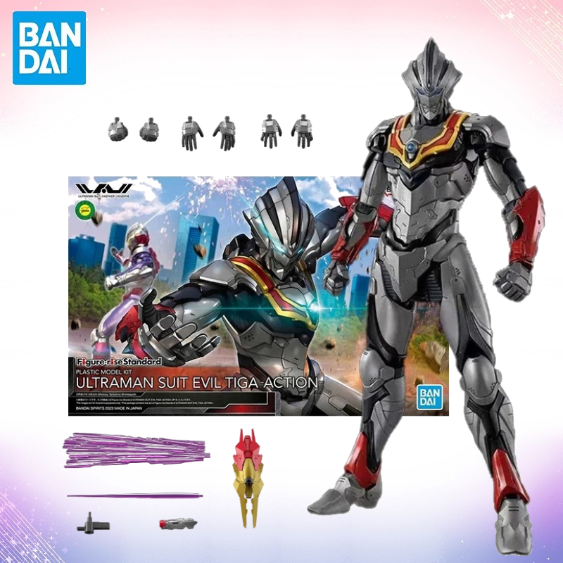 Model Kit Ultraman Tiga - Bandai Original Asli Dalam Kotak Ultraman