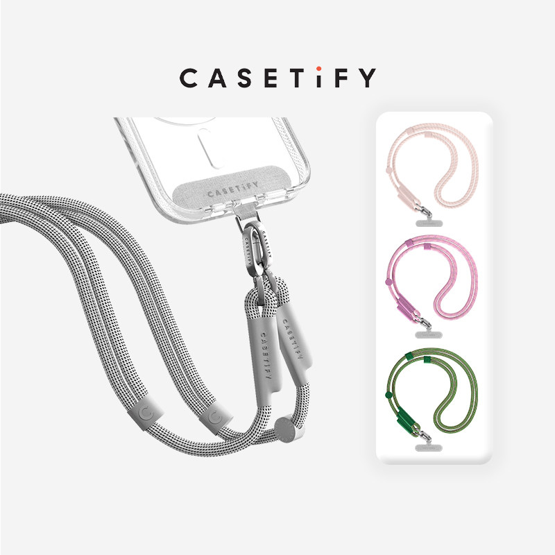 Model Kit Accessories - CASETiFY Set Tali Ponsel Anyaman Warna
