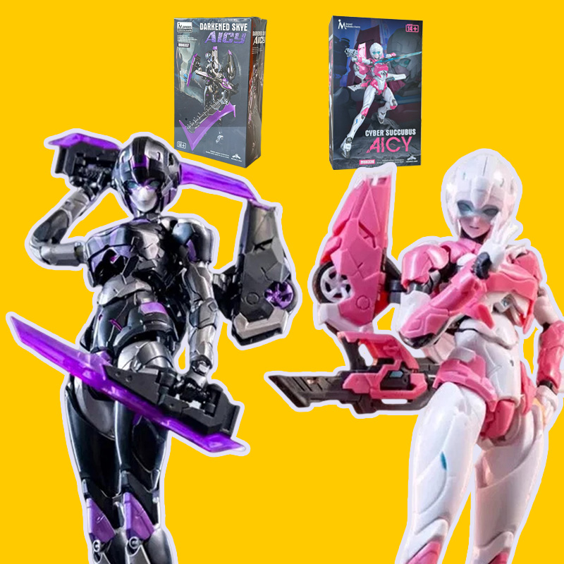 Model Kit Mecha Girl - Tersedia M66336 Pink M66337 Dark Anime