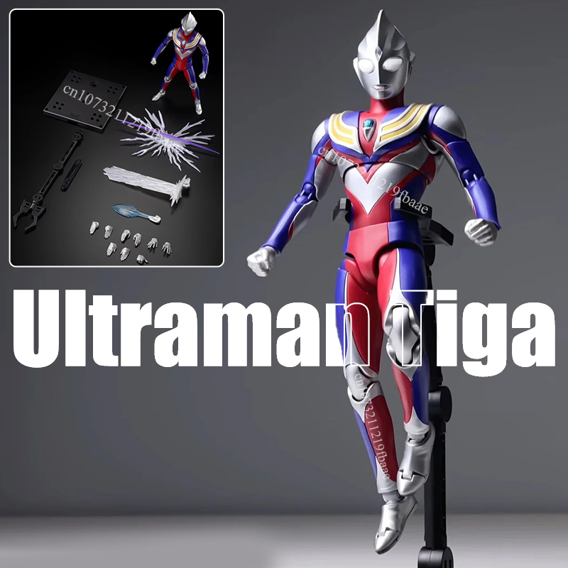 Model Kit Ultraman Tiga - Mainan Figur Aksi Blokees Ultraman Tiga