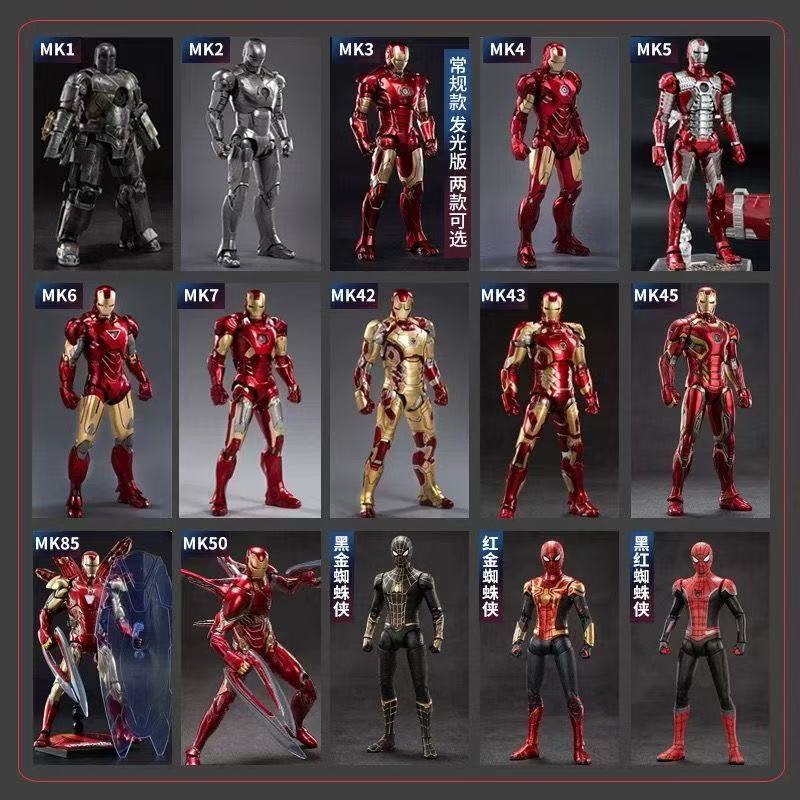 Model Kit Iron Man Mark 50 - Produk asli, Penawaran Spesial Mainan ZD