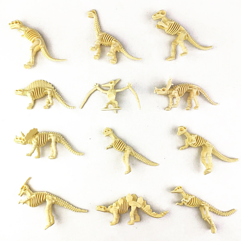 Model Kit Dinosaur - 12 Buah/Set Mainan Dekorasi Rumah Pterosaurus