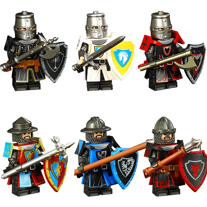 Model Kit Knight - ST3631-3636 Ksatria Bayangan Naga Api Abad