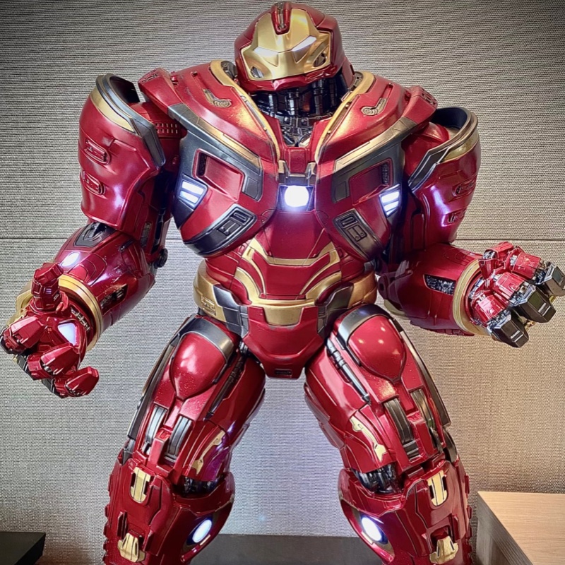 Model Kit Iron Man Mark 50 - Figur Aksi Avengers Hulkbuster - Patung
