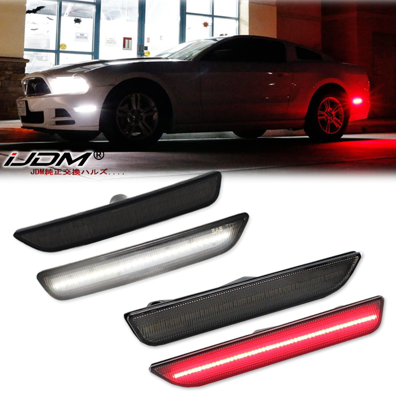 Model Kit Led - Bumper depan belakang mobil, penanda samping