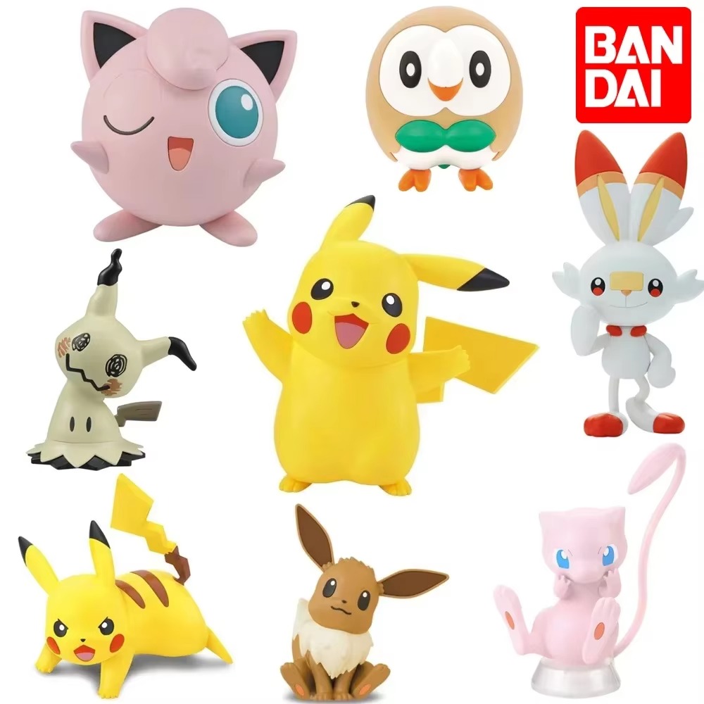 Model Kit Kyogre - BANDAI Model PLAMO Pokemon Asli Pikachu