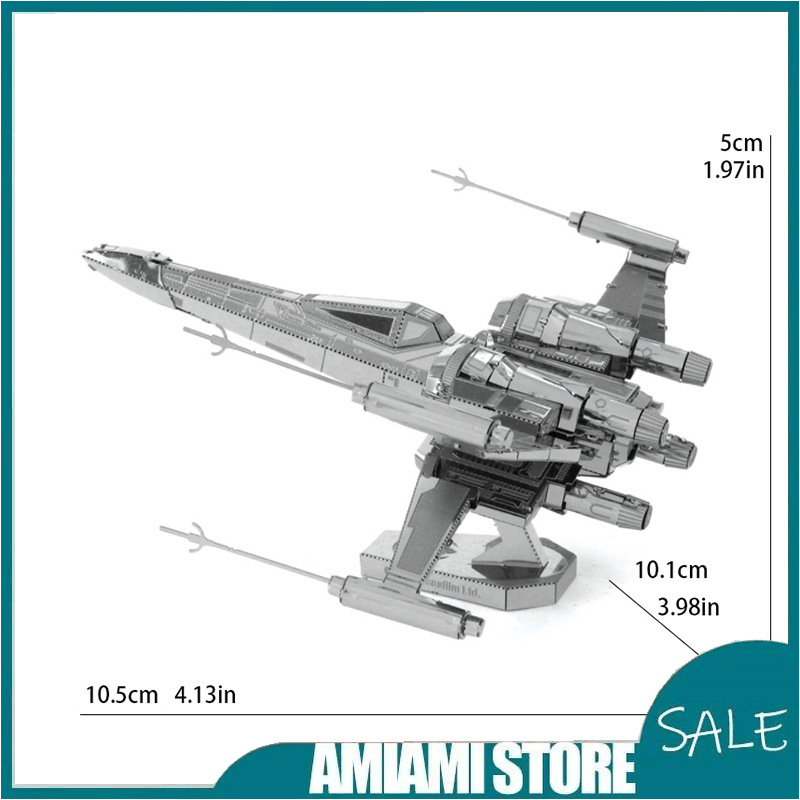 Model Kit Instructions - Kit Bangunan Model Logam 3D DIY