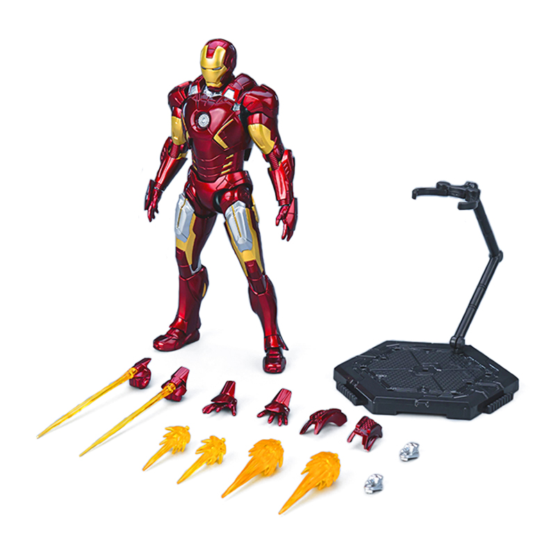 Model Kit Iron Man Mark 50 - 15Cm Bahan ABS Fondjoy The Avengers
