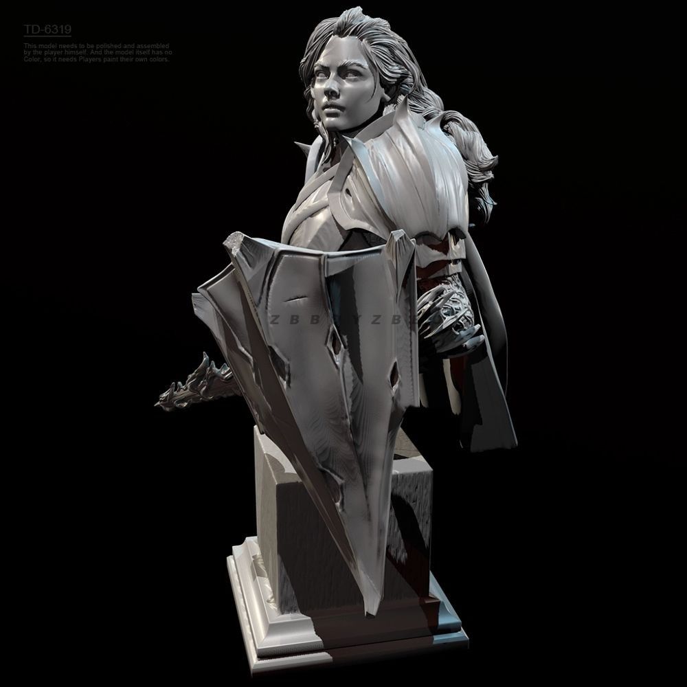 Kit Model Dada Resin Ksatria W - Model Kit Knight ulasan dan harga