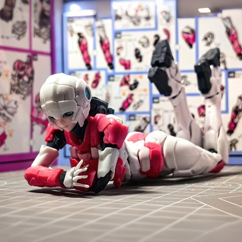 Tersedia M66336 Pink M66337 Da - Model Kit Mecha Girl ulasan dan harga