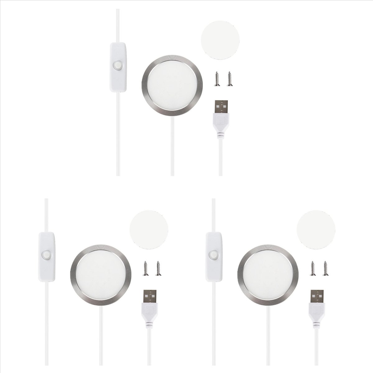 BaoBao- 3X Kit Lampu Malam LED - Model Kit Led ulasan dan harga