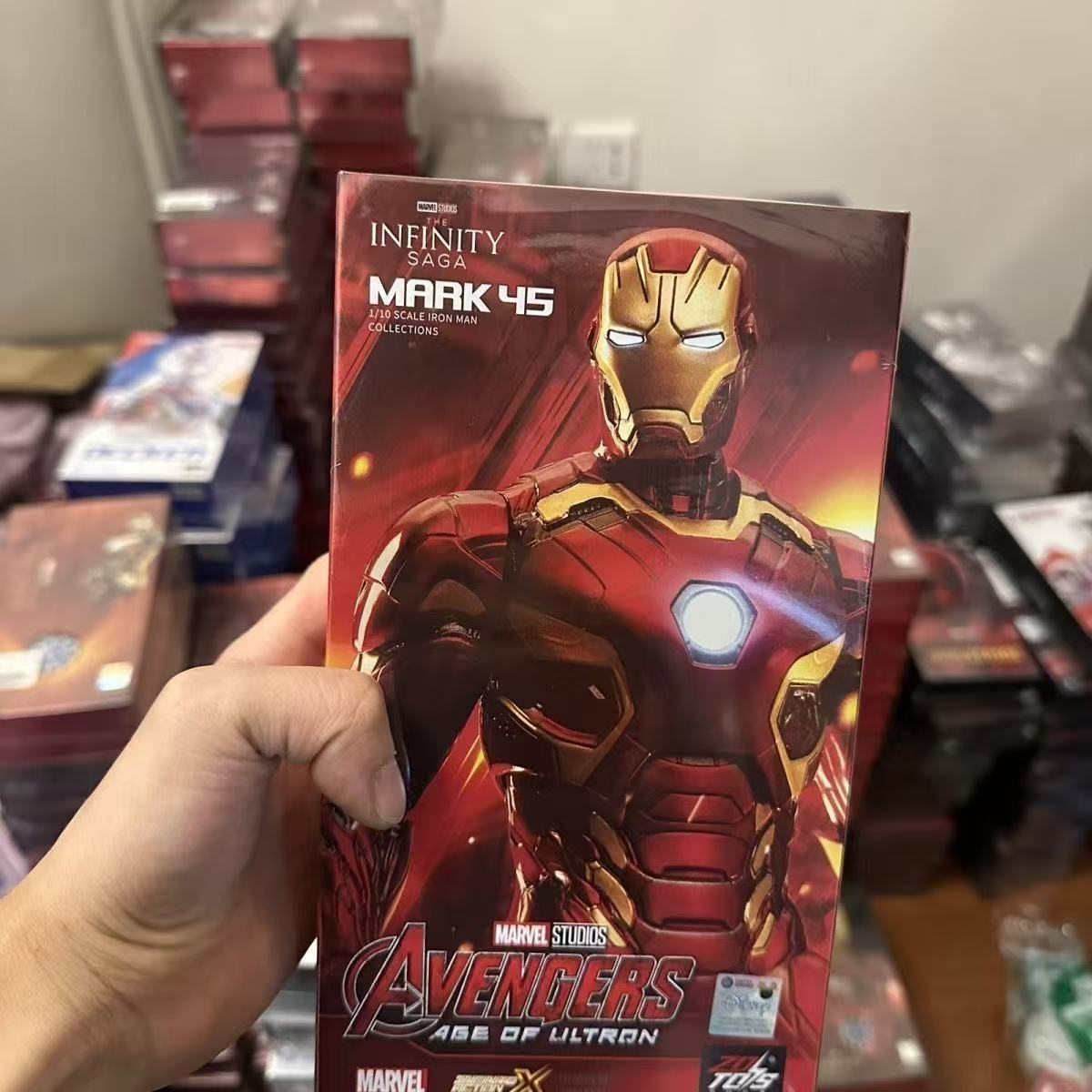 Produk asli, Penawaran Spesial - Model Kit Iron Man Mark 50 ulasan dan harga