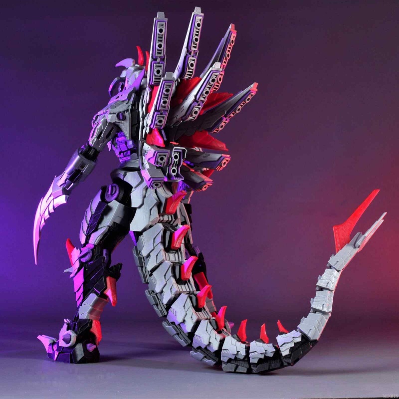 Figur Aksi Hot Mech Gigan Ceta - Model Kit Kiryu ulasan dan harga