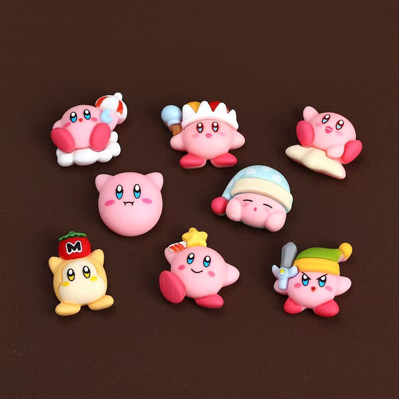 8Pcs/Set Figur Kartun Anime Lu - Model Kit Kirby ulasan dan harga