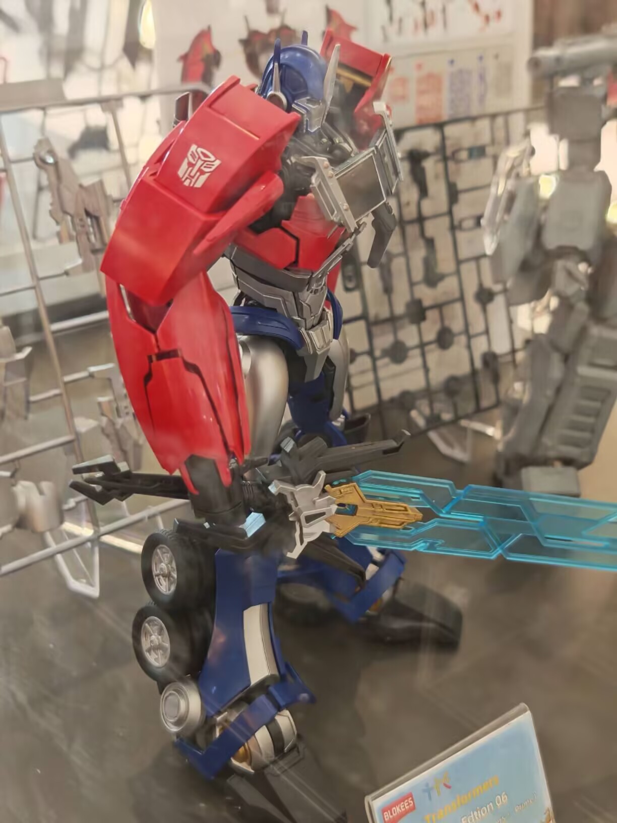 Blokees Transformers Optimus P - Model Kit Japan ulasan dan harga