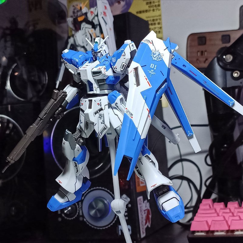 Hg 1/144 Rx-93-ν2 Hi-ν Mech As - Model Kit Non Gundam ulasan dan harga