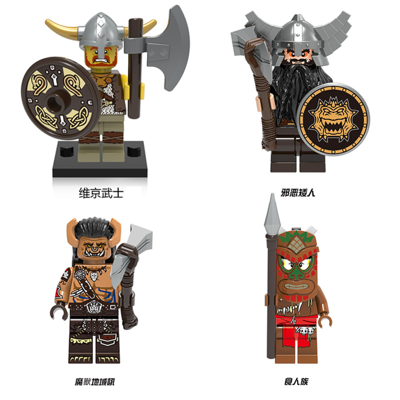 MOC Seri Kastil Abad Pertengah - Model Kit Knight ulasan dan harga