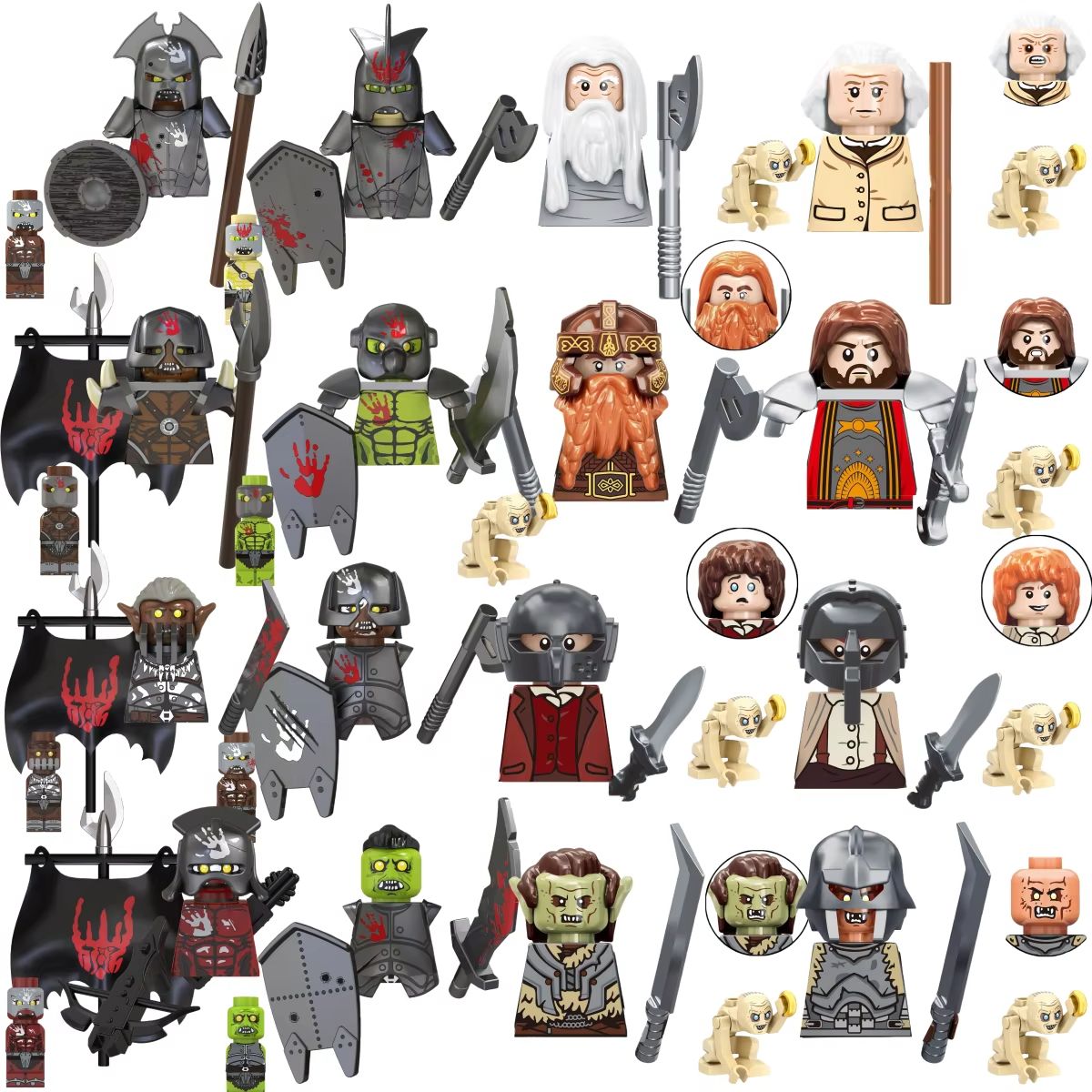 Mainan Figur Aksi Mini Blind B - Model Kit Knight ulasan dan harga