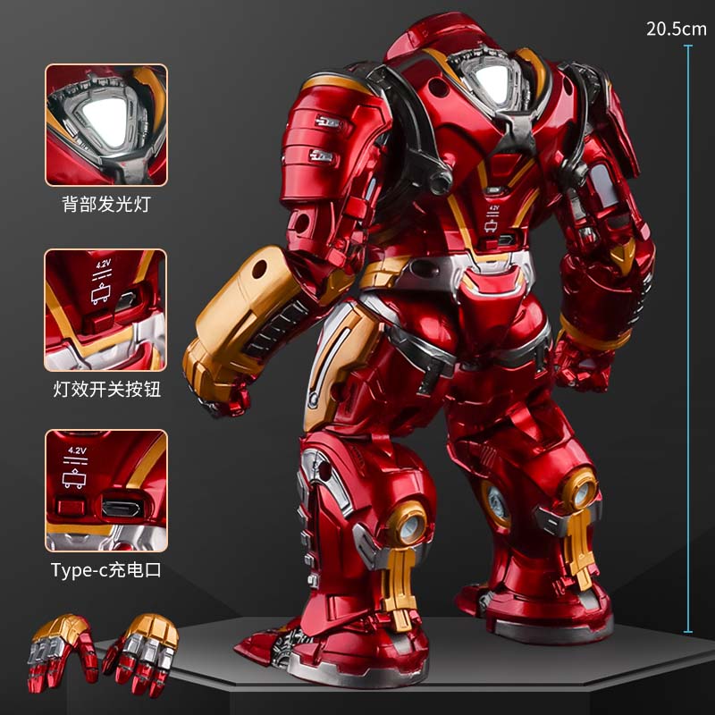 26cm LED ZD Original Iron Man  - Model Kit Iron Man Mark 50 ulasan dan harga
