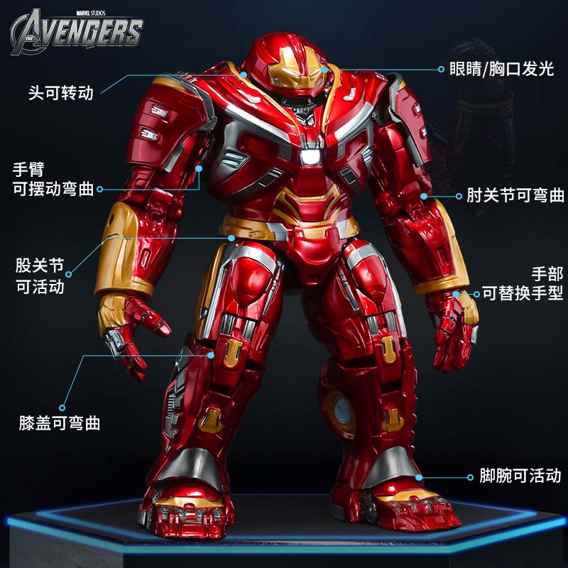 26cm LED ZD Original Iron Man  - Model Kit Iron Man Mark 50 ulasan dan harga