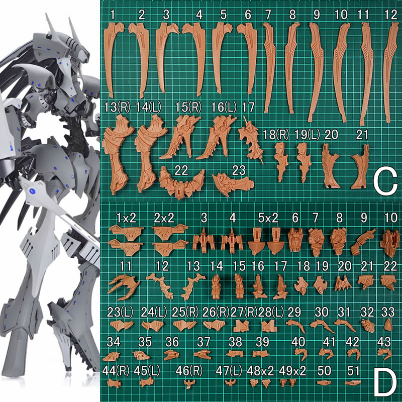 1/72 DEMOR (TIPE FATIMA) K.A.N - Model Kit Oberon ulasan dan harga