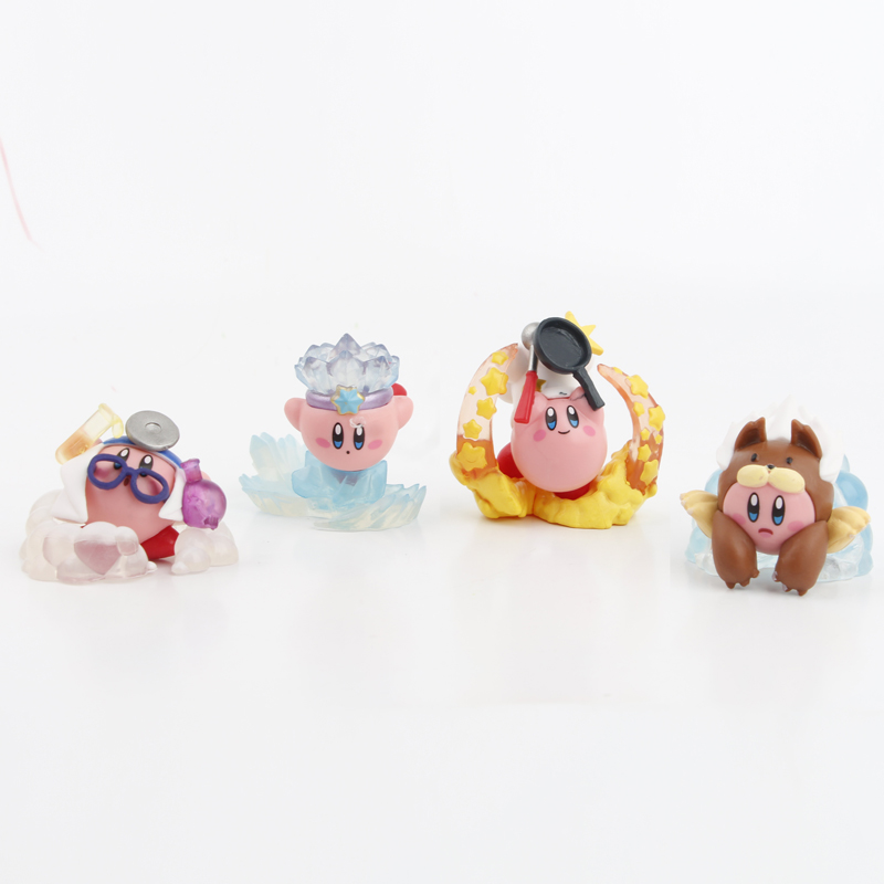 4pcs/set Mainan Figur Boneka V - Model Kit Kirby ulasan dan harga