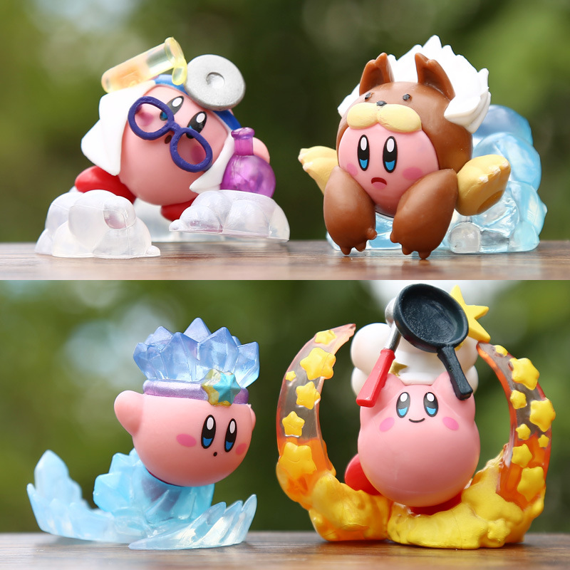 4pcs/set Figur Anime Kirby Dek - Model Kit Kirby ulasan dan harga