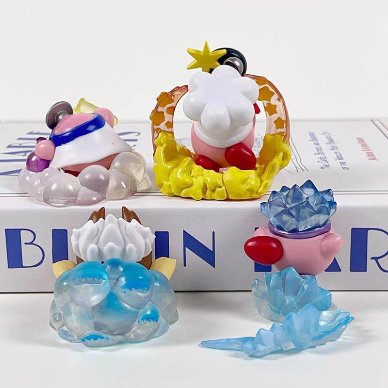 4pcs/set Figur Anime Kirby Dek - Model Kit Kirby ulasan dan harga