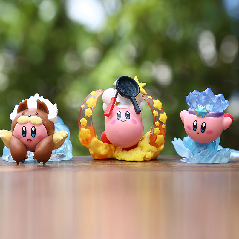 4pcs/set Figur Anime Kirby Dek - Model Kit Kirby ulasan dan harga