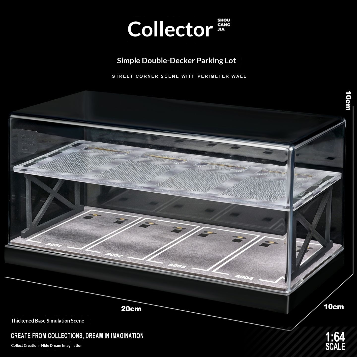 Diorama Garasi Parkir Dua Lant - Model Kit Led ulasan dan harga