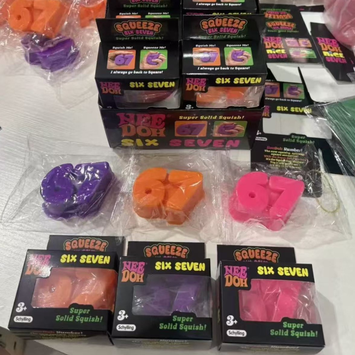 Set Mainan Squishy TPR Six Sev - Model Kit Eva ulasan dan harga