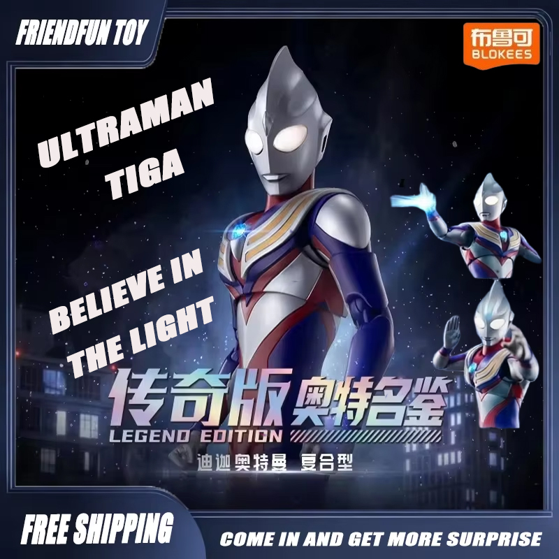 Tersedia Blokees Asli Ultraman - Model Kit Ultraman Tiga ulasan dan harga