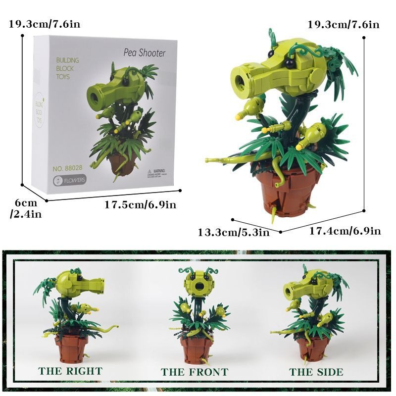 Plants vs. Zombies Model Tanam - Model Kit Vs Figure ulasan dan harga