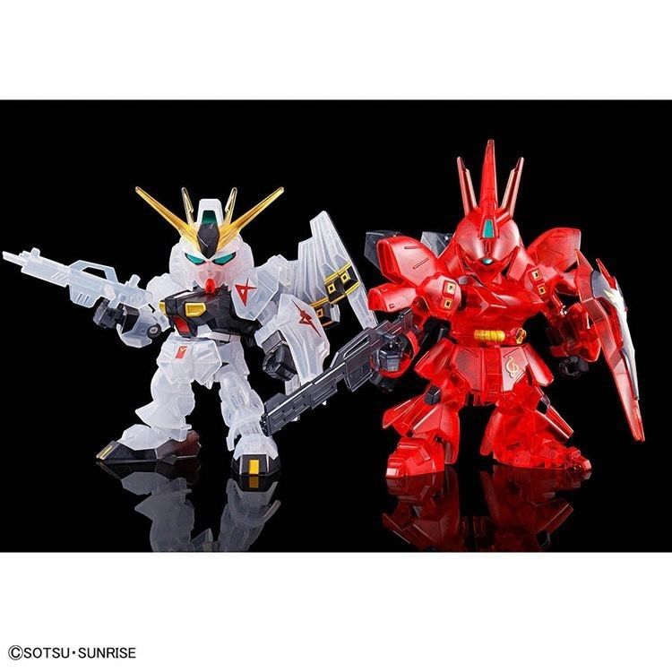 Bandai BB Warrior SD Nu Gundam - Model Kit Vs Figure ulasan dan harga