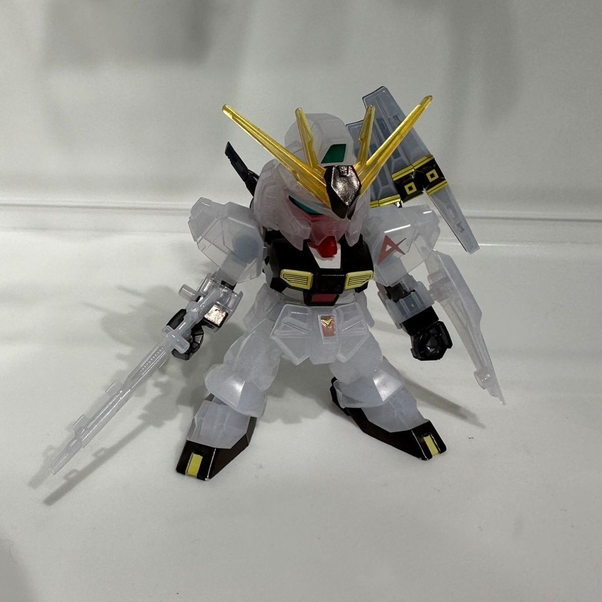 Bandai BB Warrior SD Nu Gundam - Model Kit Vs Figure ulasan dan harga