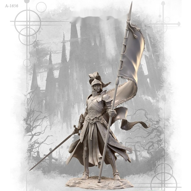 1/24 Model Resin Figur Ksatria - Model Kit Knight ulasan dan harga