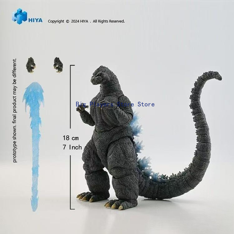 HIYA 1991 Godzilla Vs. King Ko - Model Kit Kiryu ulasan dan harga