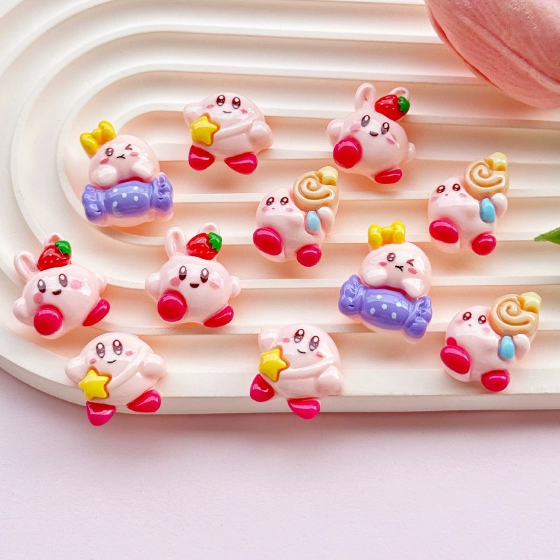 7 Buah/Set Kartun Lucu Mini St - Model Kit Kirby ulasan dan harga