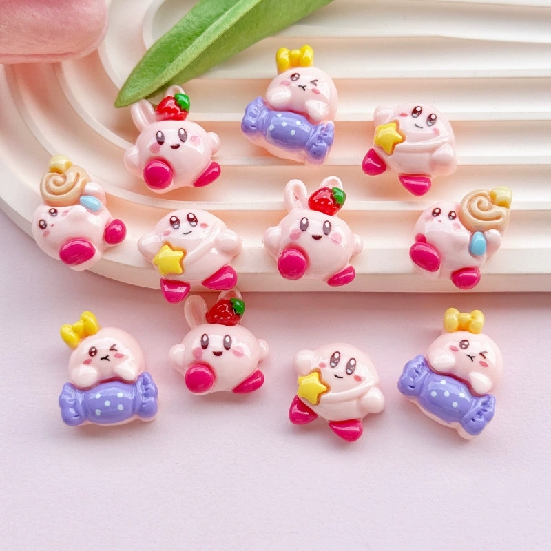 7 Buah/Set Kartun Lucu Mini St - Model Kit Kirby ulasan dan harga