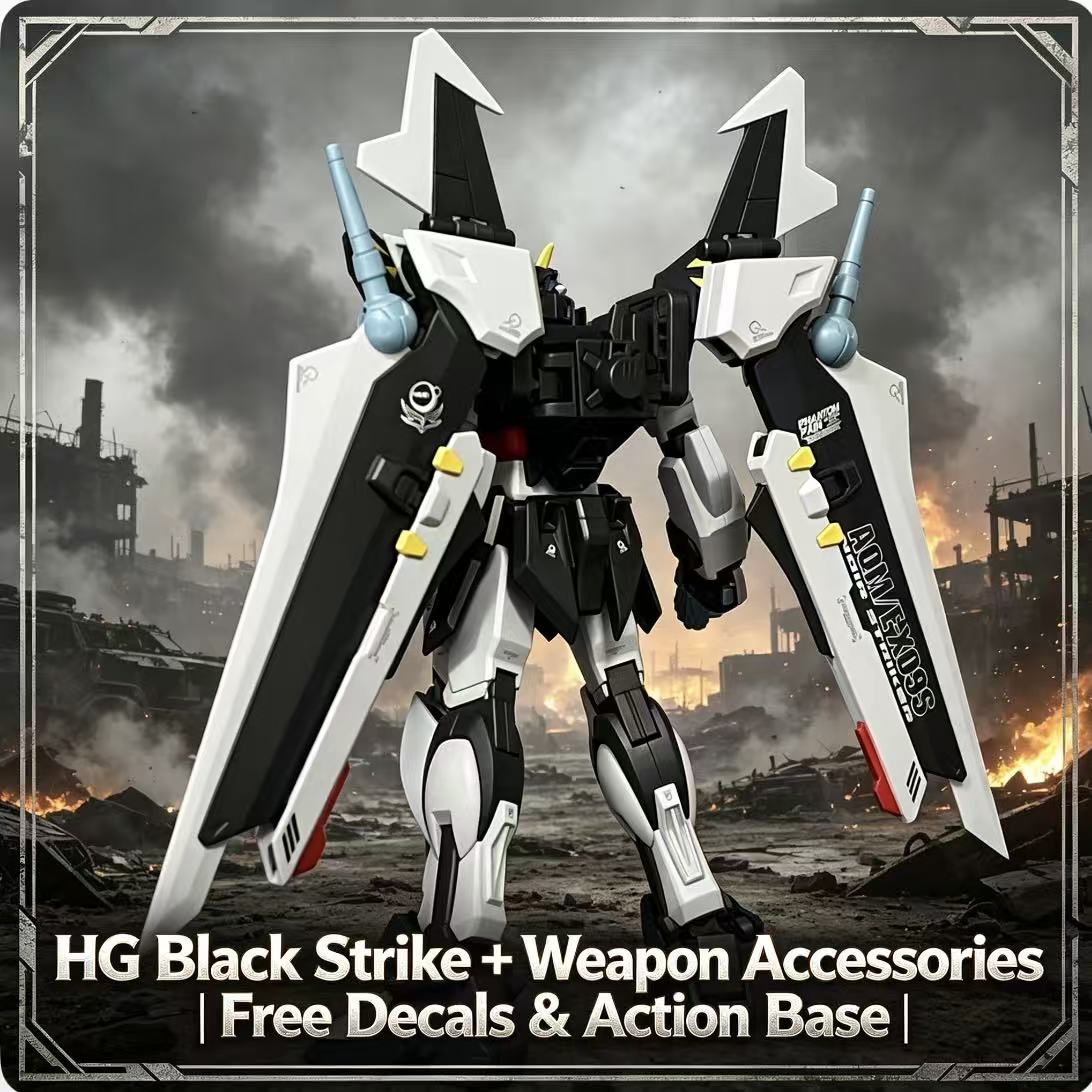 41 HG 1/144 Black Strike Mecha - Model Kit X Wing ulasan dan harga