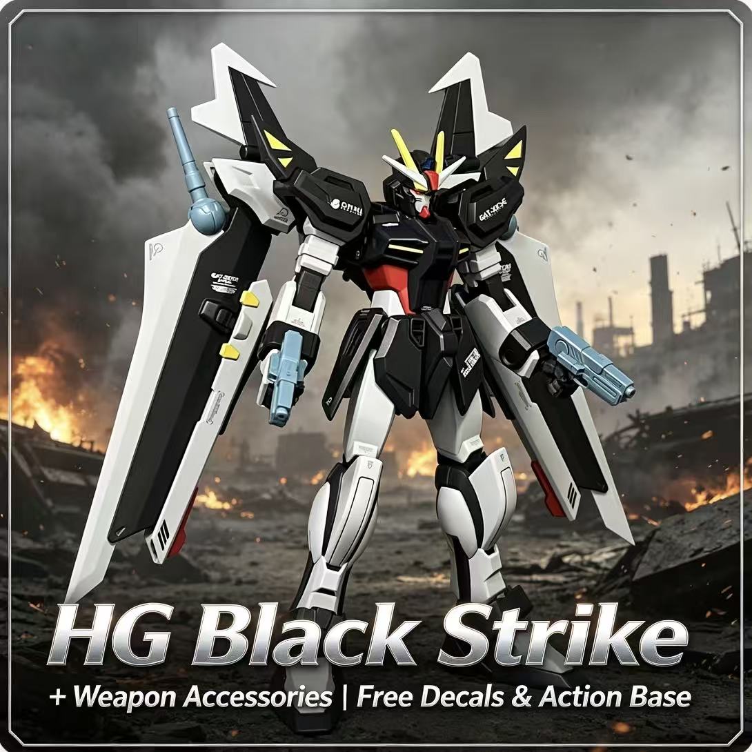 41 HG 1/144 Black Strike Mecha - Model Kit X Wing ulasan dan harga