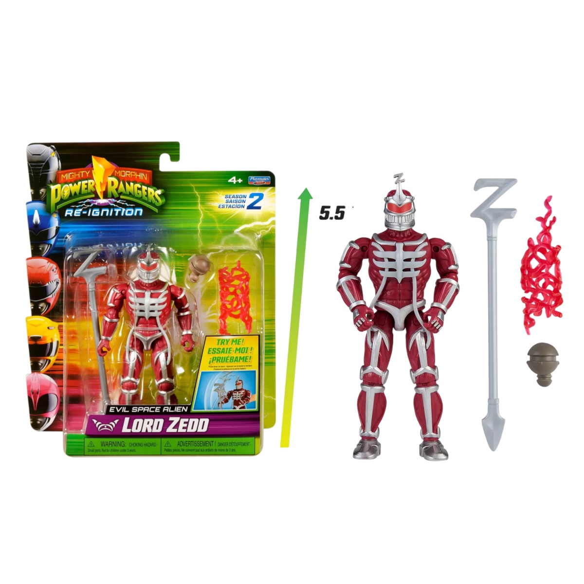 2026 New Playmates Lord Zedd A - Model Kit Power Rangers ulasan dan harga