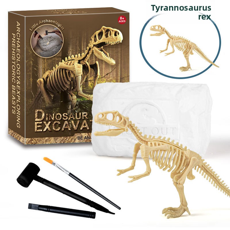 Kit Penggalian Fosil Dinosauru - Model Kit Dinosaur ulasan dan harga