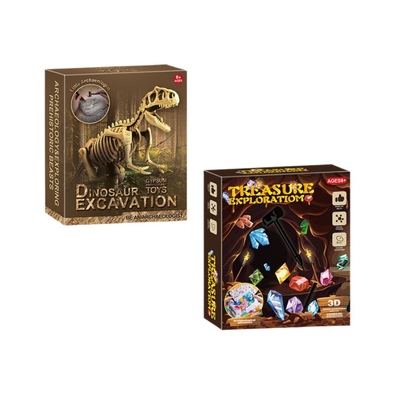 Kit Penggalian Fosil Dinosauru - Model Kit Dinosaur ulasan dan harga