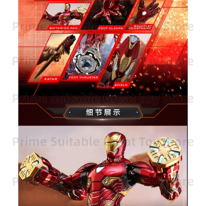 【Tersedia】HotToys Asli Avenger - Model Kit Iron Man Mark 50 ulasan dan harga