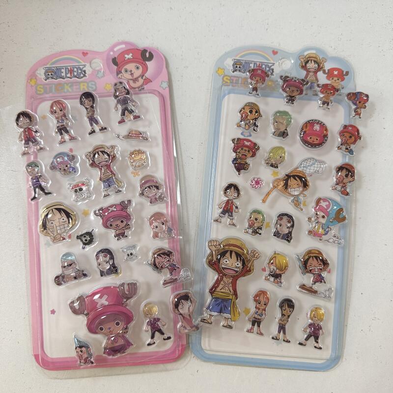 Stiker Relief 3D Kartun One Pi - Model Kit Accessories ulasan dan harga
