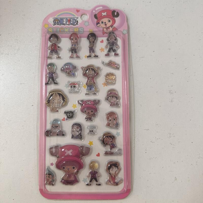 Stiker Relief 3D Kartun One Pi - Model Kit Accessories ulasan dan harga
