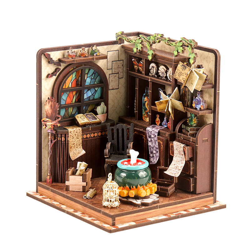 Kit Model Miniatur Kayu DIY Be - Model Kit Instructions ulasan dan harga