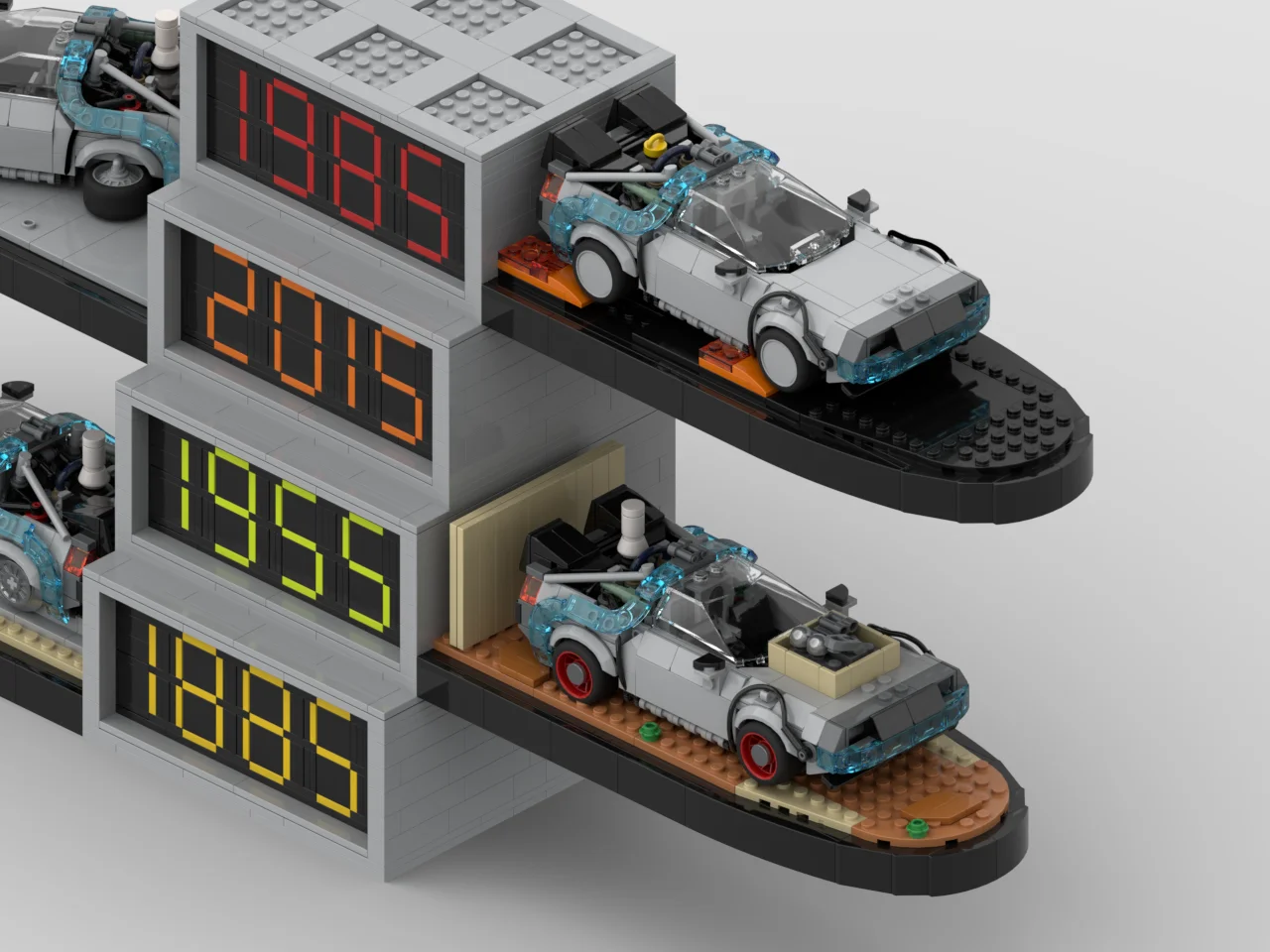 Moc Delorean Back To The Futur - Model Kit Kyogre ulasan dan harga