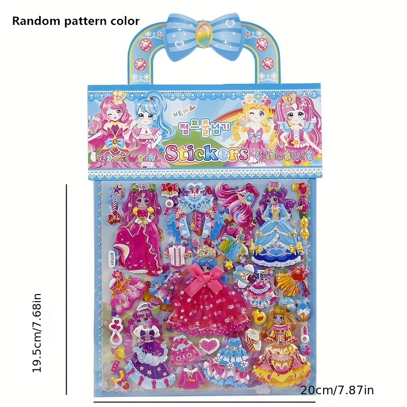 Dress putri, set stiker aktivi - Model Kit Eva ulasan dan harga